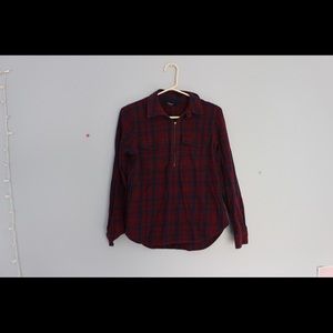 Plaid long sleeve